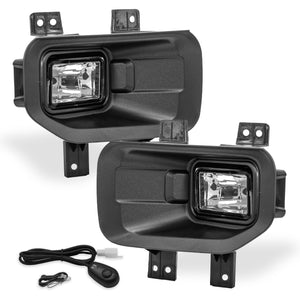 Kit Faros de niebla F150 y F250 15-17 c/arnes switch Universal y focos H10