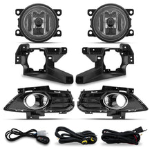 Load image into Gallery viewer, Kit faros de niebla fusion 13-16 c/arnes switch Universal y focos H11