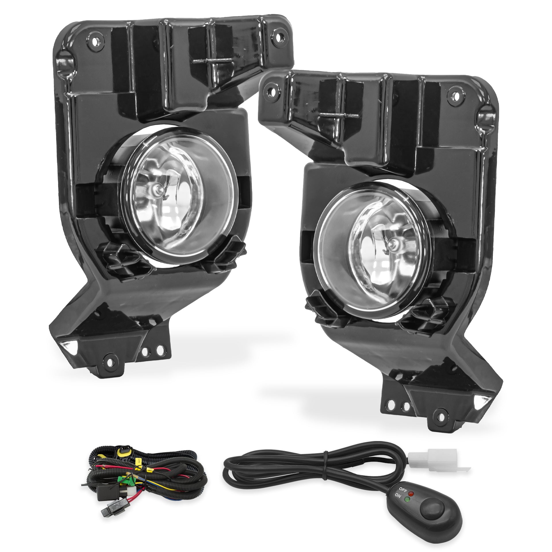 Kit faros de niebla Explorer 11-15 c/arnes switch Universal y focos H11