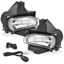 Cargar imagen en el visor de la galería, Kit faros de niebla Mustang 99-03 c/arnes switch Universal y focos 899