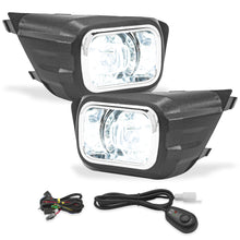 Cargar imagen en el visor de la galería, Kit Faros de Niebla Ranger 21-22 c/arnes switch Universal LED