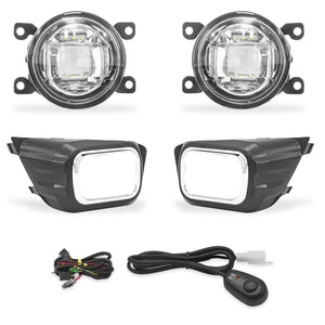 Kit Faros de Niebla Ranger 21-22 c/arnes switch Universal LED
