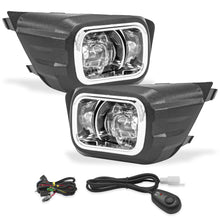 Cargar imagen en el visor de la galería, Kit Faros de Niebla Ranger 21-22 c/arnes switch Universal LED
