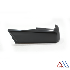Alerón de Defensa F150 Lobo 2015-2020 negro sobre fondo blanco. Accesorio de alta calidad para potenciar el estilo de tu camioneta. Resalta elegancia y durabilidad en cada detalle.