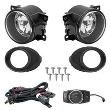 Cargar imagen en el visor de la galería, Kit faros de niebla Figo 16-18 KIT c/arnes y switch oem H11 c/foco H11
