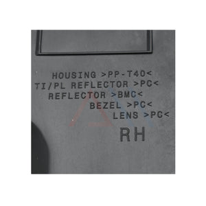 Faro Figo 16-18 manual negro derecho