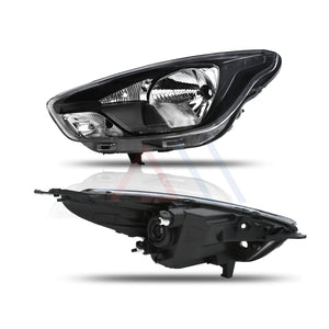 Faro Figo 16-18 manual negro Izquierdo