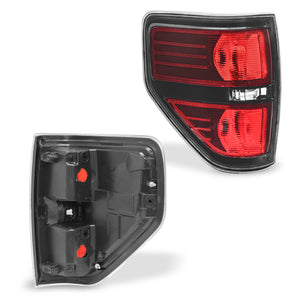 Calavera F150 Lobo 09-14 negra izquierda