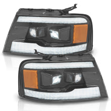 Load image into Gallery viewer, Faros Lobo F150 04-08 LED doble lupa Jgo.