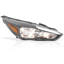 Load image into Gallery viewer, Faro Focus 15-17 c/luz de dia led negro derecho