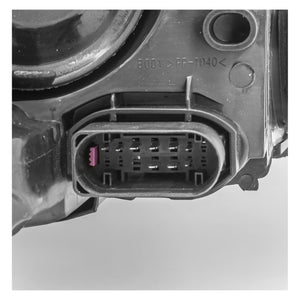 Faro Focus 15-17 c/luz de dia led negro derecho