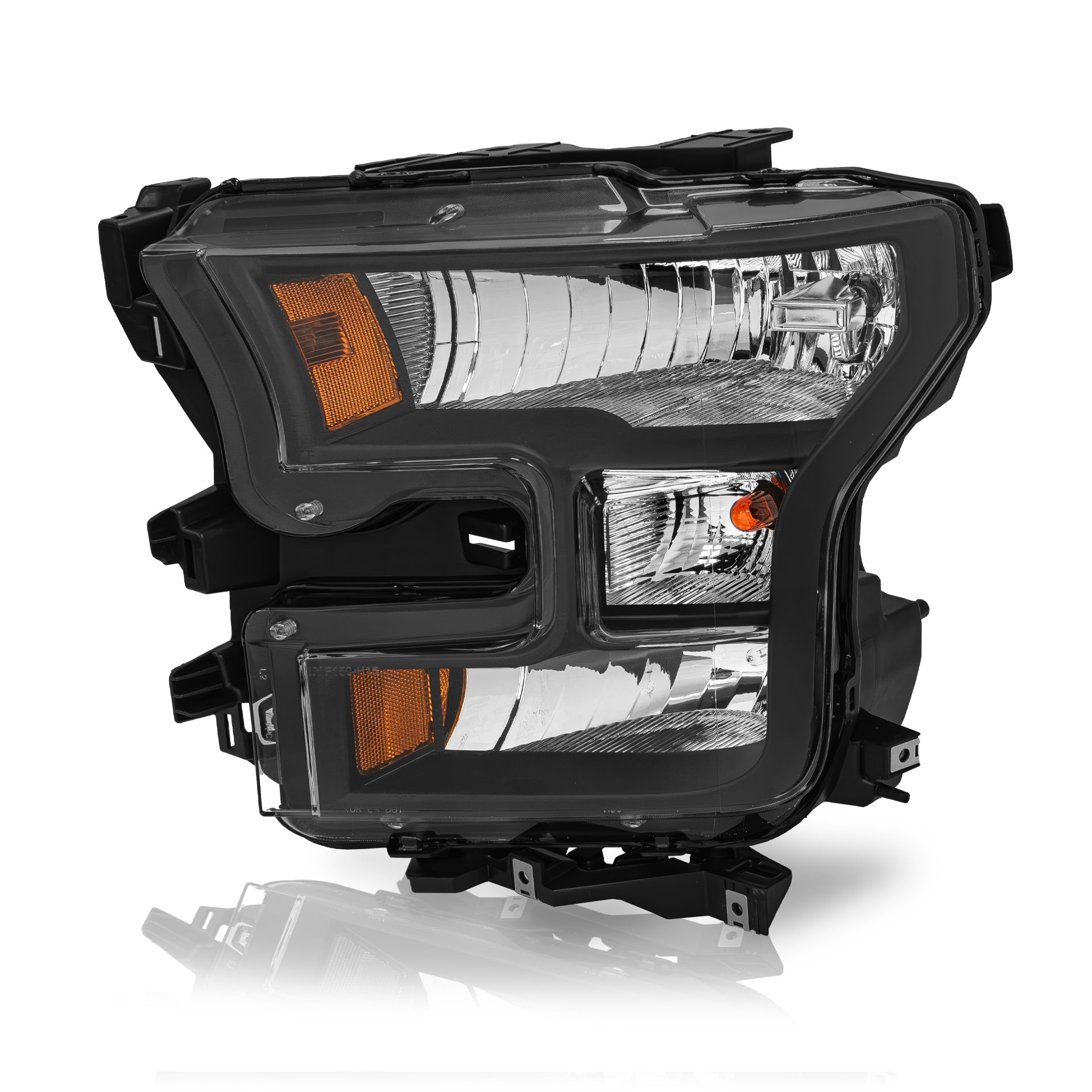 Faros F150 Lobo 15-17 c/focos negros