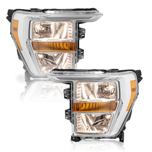 Faro F150 Lobo 21-23 c/focos cromo izquierdo