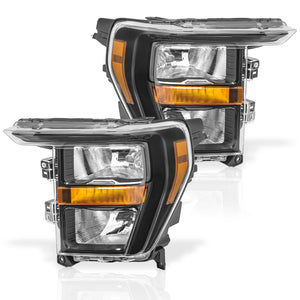 Faro F150 Lobo 21-23 c/focos negro Derecho