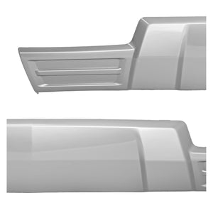 Moldura de defensa Silverado cheyenne 14-15 plata p/spoiler delantero