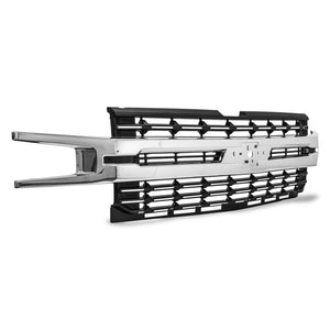 Parrilla Silverado Cheyenne 19-22 Filo cromo
