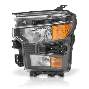 Faro Silverado cheyenne 23-25 Negro c/foco Izq.