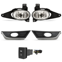 Cargar imagen en el visor de la galería, Kit faros de niebla CR-V 17-18 c/arnes, switch oem y focos H8