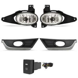 Kit faros de niebla CR-V 17-18 c/arnes, switch oem y focos H8