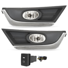 Cargar imagen en el visor de la galería, Kit faros de niebla CR-V 17-18 c/arnes, switch oem y focos H8