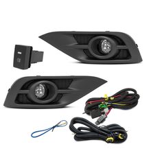 Cargar imagen en el visor de la galería, Kit faros de niebla CR-V 12-14 c/arnes switch oem y focos H11