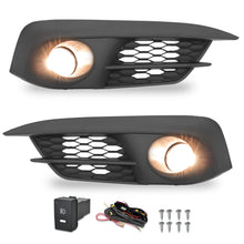Cargar imagen en el visor de la galería, Kit faros de niebla Civic sedan 16-18 4pts c/arnes switch oem y focos H11