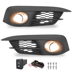 Kit faros de niebla Civic sedan 16-18 4pts c/arnes switch oem y focos H11