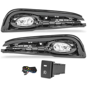 Kit faros de niebla Civic sedan 13-15 4ptsc/arnes switch oem y focos H11