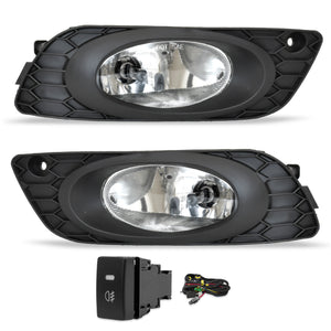 Kit faros de niebla Civic sedan 12-13 4pts c/arnes switch oem y focos H11