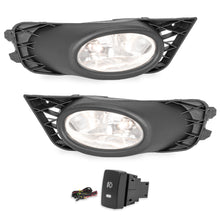 Cargar imagen en el visor de la galería, Kit faros de niebla Civic sedan 09-11 4ptsc/arnes switch oem y focos H11