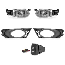 Cargar imagen en el visor de la galería, Kit faros de niebla Civic sedan 09-11 4ptsc/arnes switch oem y focos H11
