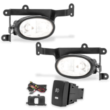 Cargar imagen en el visor de la galería, Kit faros de niebla Civic coupe 06-08 2ptsc/arnes switch oem y focos H11
