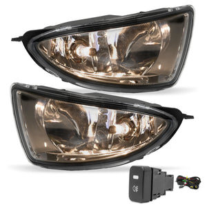 Kit faros de niebla Civic sedan 04-05 c/arnes, switch oem y focos H8