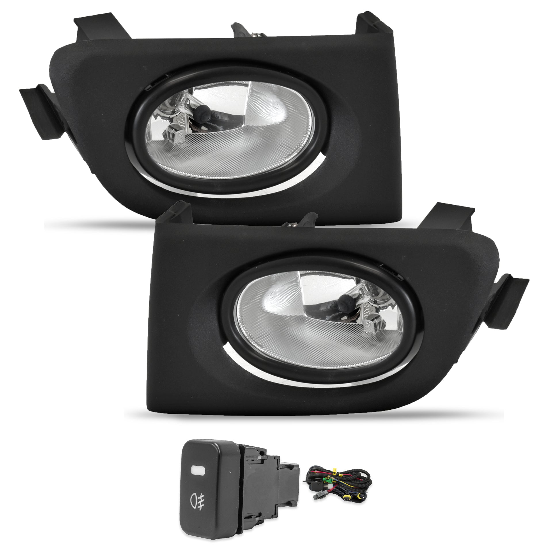 Kit faros de niebla Civic sedan 00-02 4pts c/arnes y switch Original