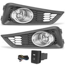 Cargar imagen en el visor de la galería, Kit faros de niebla City 14-17 c/arnes switch oem y focos H11
