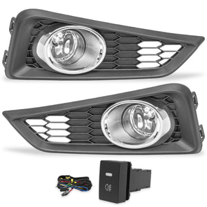 Kit faros de niebla City 14-17 c/arnes switch oem y focos H11