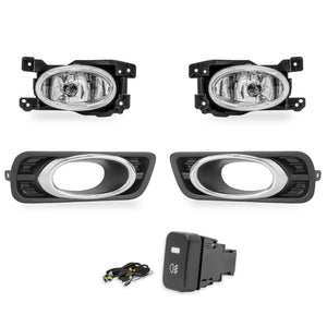 Kit faros de niebla City 10-13 KIT c/arnes y switch Tensión 12 Voltios Potencia 35 Watts