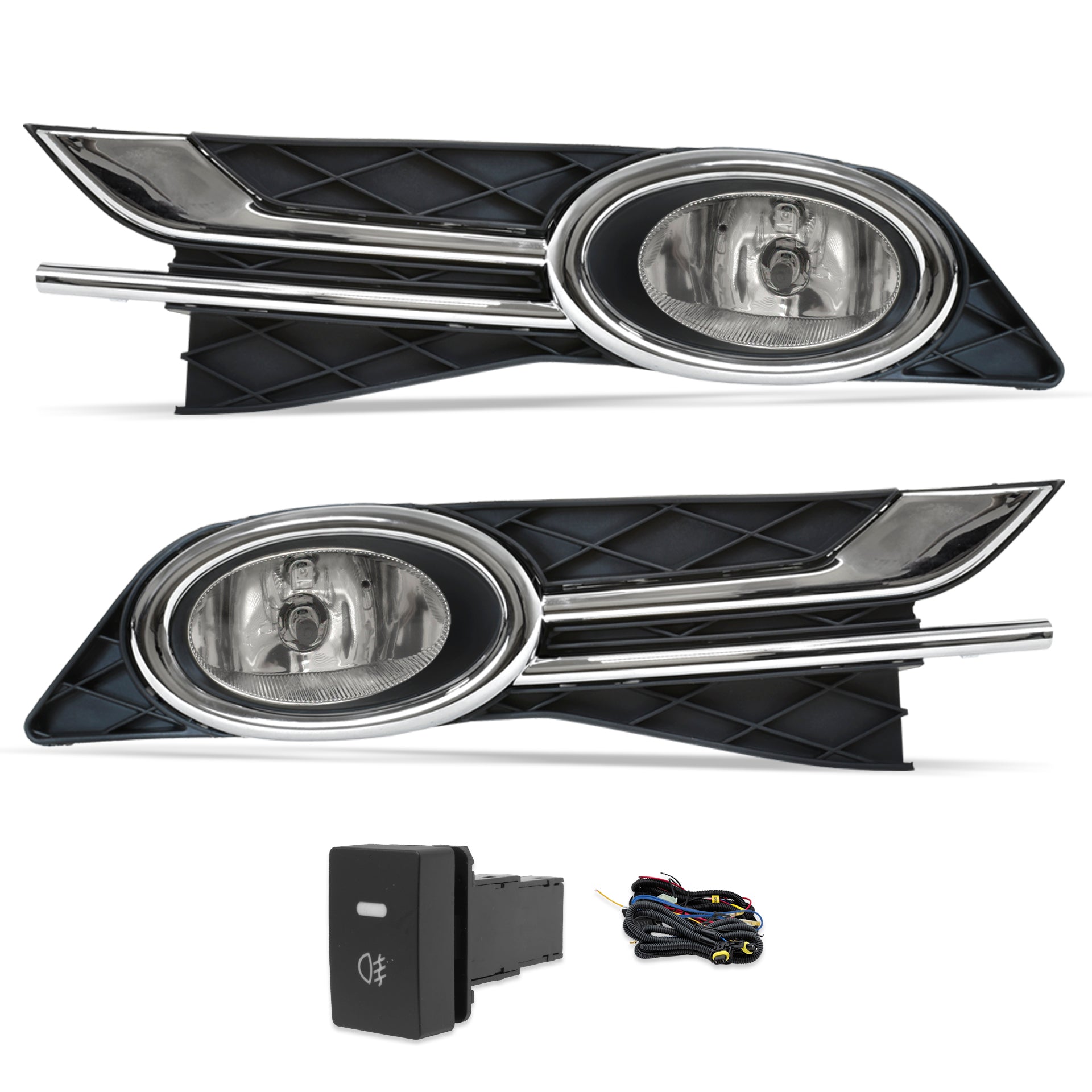 Kit faros de niebla Odyssey 14-16 c/arnes switch oem y focos H11