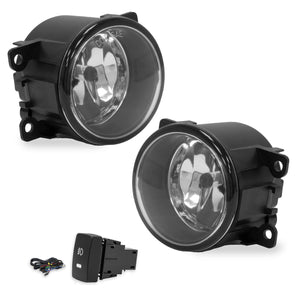 Kit faros de niebla Pilot 12-15 c/arnes, switch oem y focos