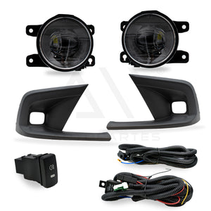 Kit Faros de niebla Civic 22-24 c/arnes switch oem y focos LED