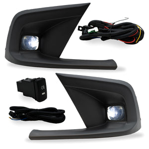 Kit Faros de niebla Civic 22-24 c/arnes switch oem y focos LED