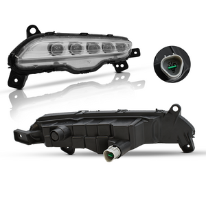 Cuarto Frontal Tucson 16-18 Limited tech navy LED derecho