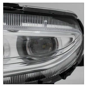 Cuarto Frontal Tucson 16-18 Limited tech navy LED izqueirdo