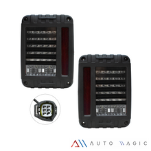 Load image into Gallery viewer, Calaveras Jeep Wrangler 07-18 LED negras performance