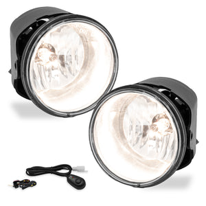 Kit faros de niebla Cherokee 05-08 c/arnes switch Universal y focos H10