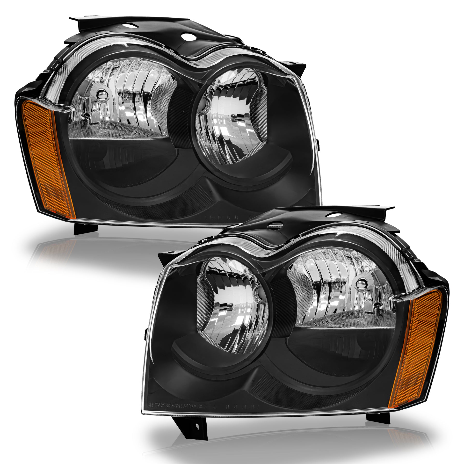Faros Cherokee 05-07 negros performance