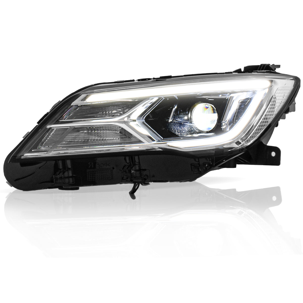 Faro MG5 21-24 elegance luz de dia + luz  Led 10 pines izquierdo