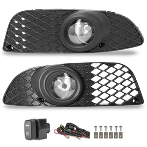 Kit faros de niebla Lancer 08-12 c/arnes switch oem y focos H11