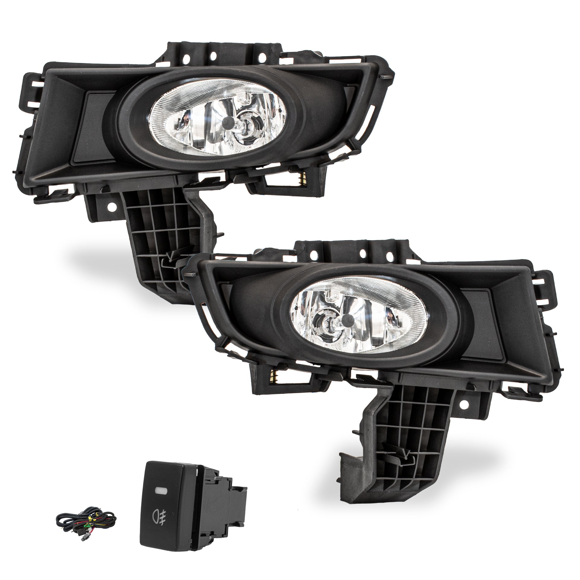 Kit faros de niebla Mazda 3 06-09 c/arnes switch oem y focos H11