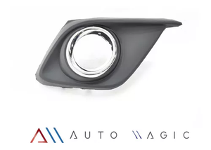 Rejilla Mazda 3 14-16 c/moldura cromada p/faro niebla derecha